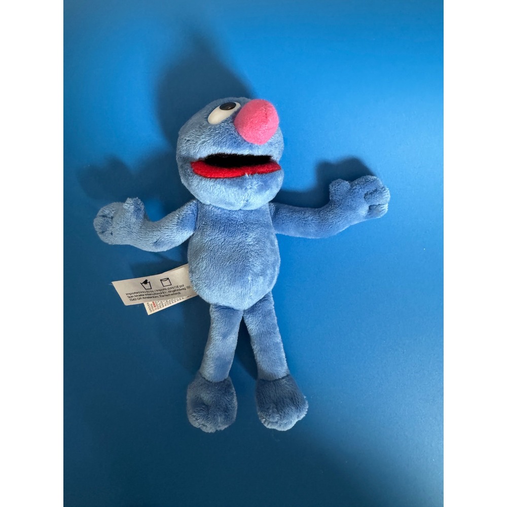 Sesame Street Grover Plush Blue Monster Stuffed Toy 2019 Spin Master 6.5 Inch